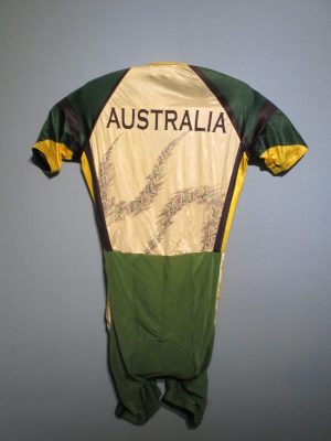 AUSTRALIE (b) MAILLOT DE CYCLISME DE L'ÉQUIPE NATIONALE