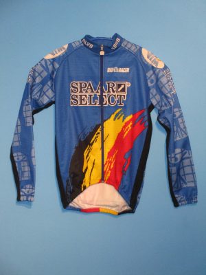 BELGIUM (e) NATIONAL TEAM CYCLOCROSS SPAARSELECT 2003/2004 CYCLING JACKET