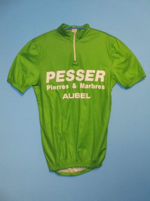 CAMISA DE CICLISMO JERSEY PESSER AUBEL VERDE