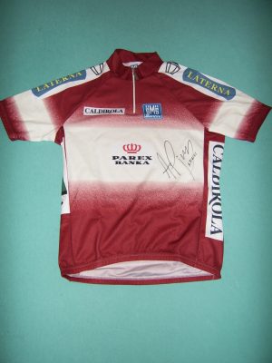 LETTONIE (a) MAILLOT DE CYCLISME DE L'ÉQUIPE NATIONALE 2000