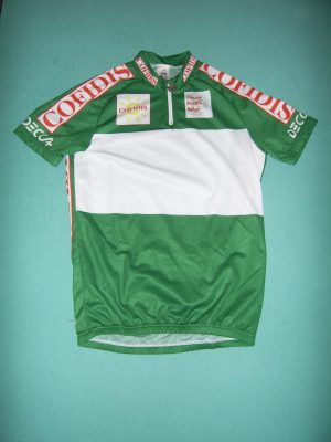 CAMISA DE CICLISMO FRANCO BELGE PONTOS CLASSIFICAÇÃO 2004