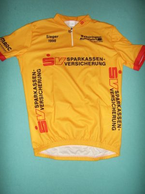 THURINGEN RUNDFARTH - CLASSIFICAÇÃO GERAL - 1998 - CAMISA DE CICLISMO