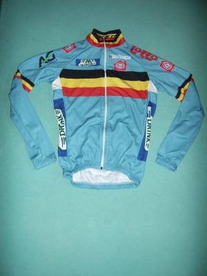 BÉLGICA (k) SELECCIÓN NACIONAL DE CICLOCROSS Campeonato del Mundo LOUISVILLE 2013 CHAQUETA DE CICLISMO