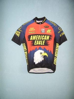 AMERICAN EAGLE (g) 1997-1998 MAILLOT DE CYCLISME